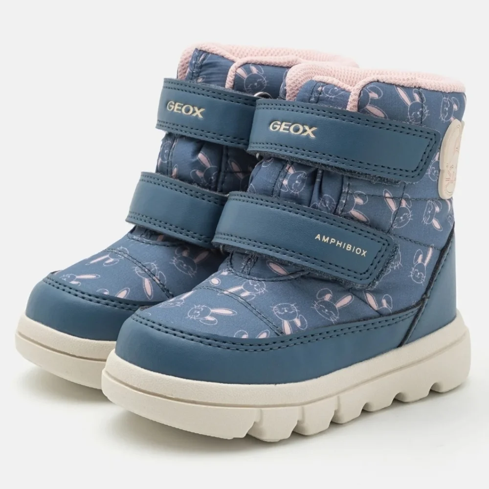 NWT! Geox Willaboom ABX Winter Snow Boots Size 24EU / 8US